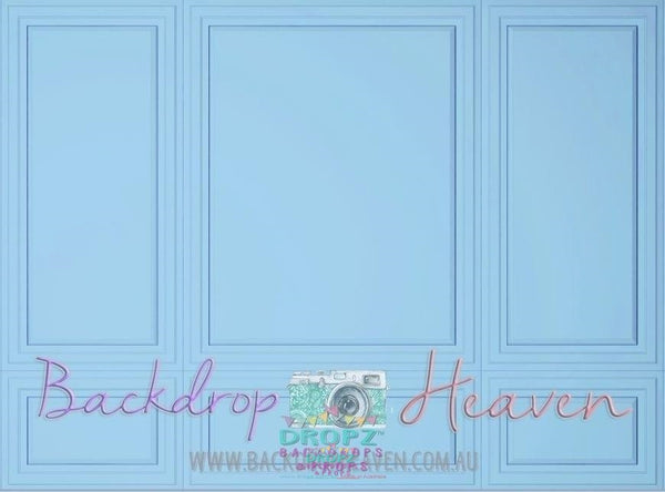 Backdrop - Baby Blue Wall Panel