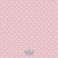 Backdrop - Baby Pink Polka Dots