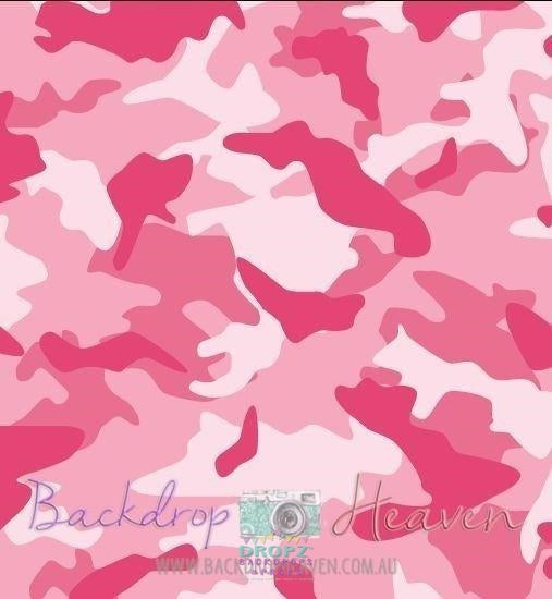 Backdrop - Camo Princess