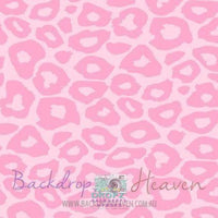 Backdrop - Light Pink Leopard Spots
