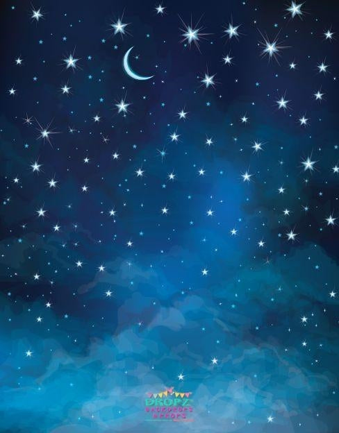 Moon And Stars Background Vector Art, Icons, and Graphics for Free Download