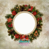 Backdrop - Xmas Wreath
